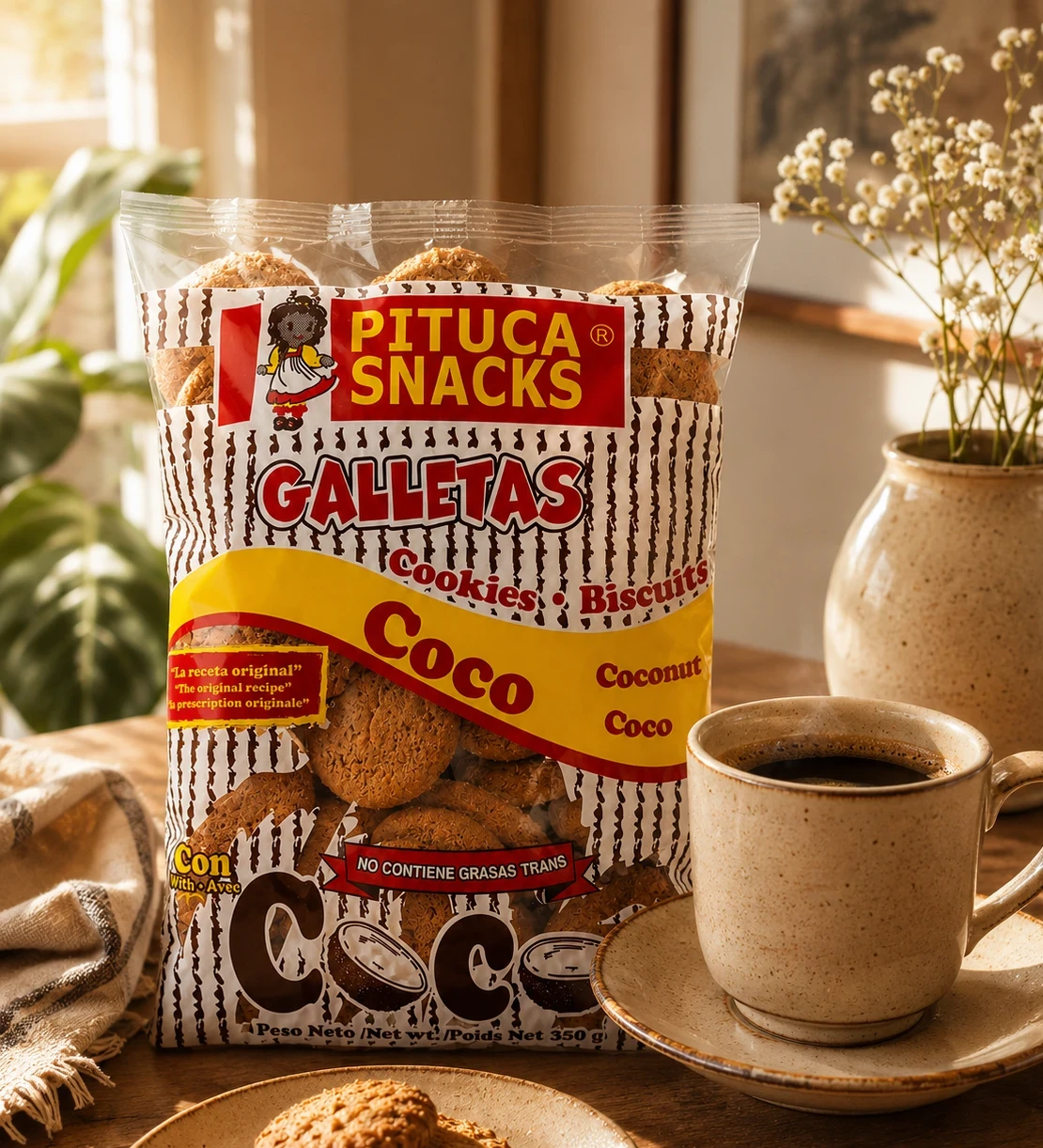 Paquete de Galleta de Coco Pituca